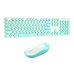 Беспроводная Клавиатура и Мышь TWolf TF770 (Голубой)