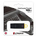 Флеш-накопитель USB 3.2 128GB Kingston DataTraveler Exodia Black/Yellow (DTX/128GB)