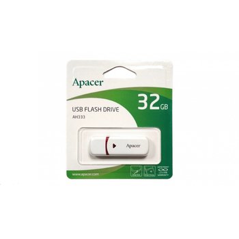 Флеш пам`ять USB 32GB Apacer AH333 White (AP32GAH333W-1) Флеш пам`ять USB 32GB Apacer AH333 White (AP32GAH333W-1)