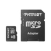 Карта памяти MicroSDHC 32GB UHS-I Class 10 Patriot LX + SD-adapter (PSF32GMCSDHC10)