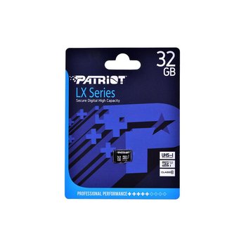 Карта пам`яті MicroSDHC 32GB UHS-I Class 10 Patriot LX (PSF32GMDC10)