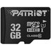 Карта пам'яті PATRIOT MicroSDHC 32GB LX UHS-I Class 10 (PSF32GMDC10)