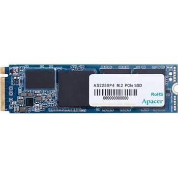 Накопичувач SSD M.2 256GB Apacer AS2280P4 2280 PCIe 3.0 x4 3D TLC (AP256GAS2280P4-1) Накопичувач SSD M.2 256GB Apacer AS2280P4 2280 PCIe 3.0 x4 3D TLC (AP256GAS2280P4-1)