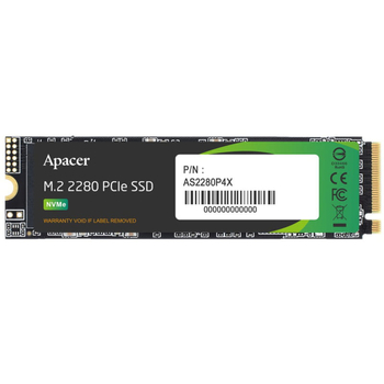 Накопичувач SSD M.2 256GB Apacer AS2280P4X 2280 PCIe 3.0 x4 3D TLC (AP256GAS2280P4X-1)