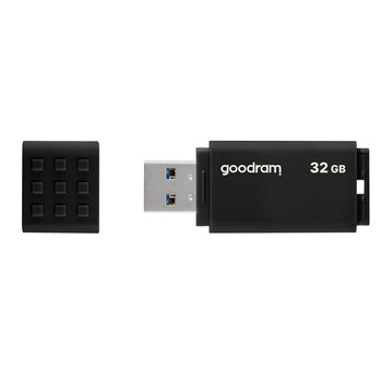 Флеш-накопитель USB3.2 32GB GOODRAM UME3 Black (UME3-0320K0R11) Флеш-накопитель USB3.2 32GB GOODRAM UME3 Black (UME3-0320K0R11)