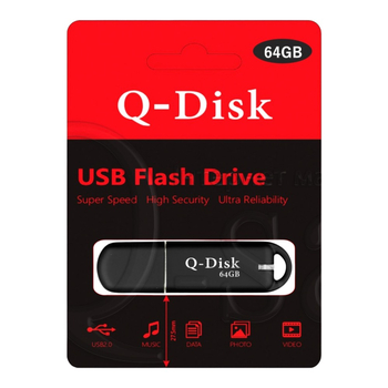 Флеш-накопичувач USB 64GB Q-Disk