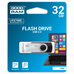 Флеш-накопитель USB 32GB GOODRAM UTS2 (Twister) Black (UTS20320K0R11)