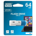 Флеш-накопитель USB 64GB GOODRAM UCO2 (Colour Mix) BlueWhite (UCO20640MXR11)