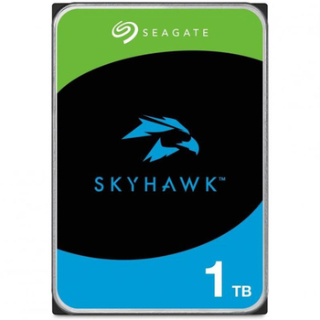 Жесткий диск HDD SATA 1TB Seagate SkyHawk 5400rpm 256MB (ST1000VX013)