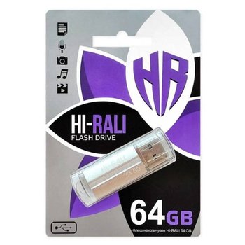 Флеш пам'ять USB 64GB Hi-Rali Corsair Series Silver (HI-64GBCORSL) Флеш пам'ять USB 64GB Hi-Rali Corsair Series Silver (HI-64GBCORSL)