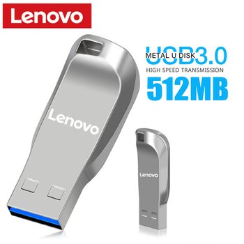 Флеш-накопитель USB 3.0 512GB Metal Lenovo U Disk + переходник USB-Type-c