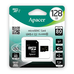 Карта памяти MicroSDXC 128GB UHS-I Class 10 Apacer + SD adapter (AP128GMCSX10U1-R)