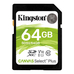 Карта памяти 64GB SDXC UHS-I Class 10 Kingston Canvas Select Plus R100MB/s (SDS2/64GB)