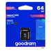 Карта памяти MicroSDXC 64GB UHS-I Class 10 Goodram + SD-adapter (M1AA-0640R12)