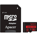 Карта памяти MicroSDXC 64GB UHS-I Class 10 Apacer + SD adapter (AP64GMCSX10U1-R)