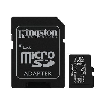Карта пам'яті MicroSDHC 32GB UHS-I Class 10 Kingston Canvas Select Plus R100MB + SD-адаптер (SDCS232GB)