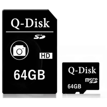 Карта пам`ятi 64GB MicroSDHC UHS-I Class 10 Q-Disk