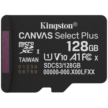 Карта пам'яті MicroSDXC 128GB UHS-I Class 10 Kingston Canvas Select Plus R150MB/s (SDCS3/128GBSP)