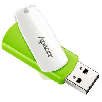 Флеш пам`ять USB 64GB Apacer AH335 White/Green (AP64GAH335G-1) Флеш пам`ять USB 64GB Apacer AH335 White/Green (AP64GAH335G-1)