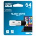 Флеш-накопитель USB 64GB GOODRAM UCO2 (Colour Mix) BlackWhite (UCO20640KWR11) Флеш-накопитель USB 64GB GOODRAM UCO2 (Colour Mix) BlackWhite (UCO20640KWR11)