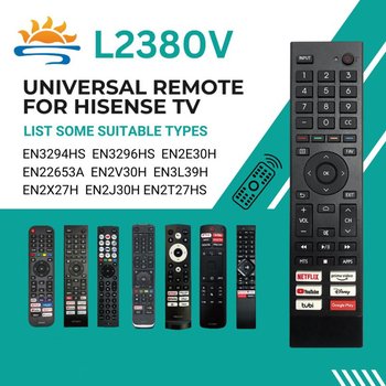 Пульт універсальний (2380) Hisense L2380V Пульт універсальний (2380) Hisense L2380V