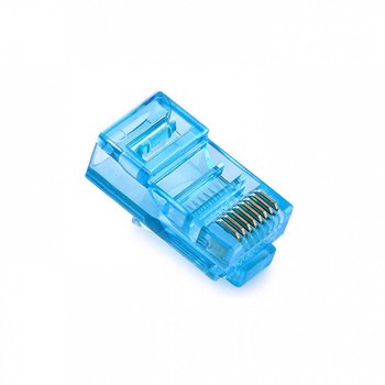 Роз'єм конектор Джек 8P8C (RJ45) Синій