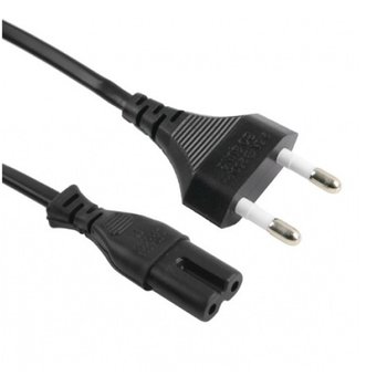 Шнур мережевий 1.2m, 0.5mm, PC-184/2 CEE7/16-C7