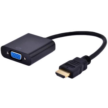 Конвертер HDMI на VGA черный