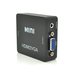 Конвертер (26751) HDMI-2VGA, Вхід HDMI (мама) на Вихід VGA (мама)