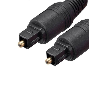 Шнур оптичний, toslink plug - toslink plug TCOM, Ø4мм, 1м