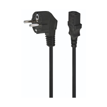 Кабель мережевий комп'ютерний Schuko PC-186 CEE7/7-C13, 0.5mm, 1.2M