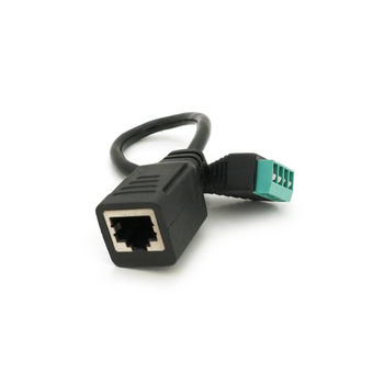 Роз'єм для підключення RJ-45(F) (4 контакти) з клемами під кабель