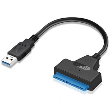 Кабель передачі даних SATA-USB 3.0/2.0