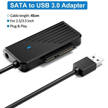 Кабель передачі даних SATA-USB Byinon