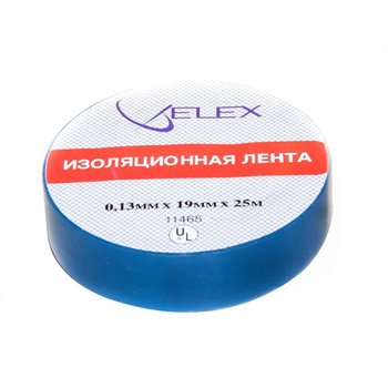Изолента EUROSKY (0,13мм*19мм*25м) Синяя