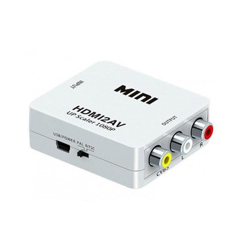 Конвертер (08626) HDMI-2AV, ВХІД HDMI(мама) на ВИХІД 3RCA(мама)