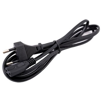 Шнур мережевий Q-Sat 1.2м, чорний Шнур мережевий Q-Sat 1.2м, чорний