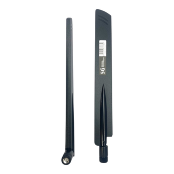 Wi-FI/4G/5G Антена у вигляді стрижня SMA 22см. чорна Wi-FI/4G/5G Антена у вигляді стрижня SMA 22см. чорна