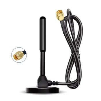 Wi-Fi/4G/LTE Антена на магніті циліндрична штирова SMA 16см