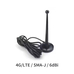 Wi-Fi/4G/LTE Антена на магніті з кулястим наконечником SMA 16см