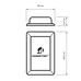 3G/4G/CDMA Антенна MARKETNET Maxi MIMO 22 dBi 824-960 МГц/1700-2700 МГц (Милитари)