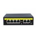 POE комутатор Utex UT-1006B (4 порти 100 М РОЄ / 2 порти 100 М UPLINK)