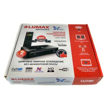Ресивер Т2 Lumax DV2118HD Ресивер Т2 Lumax DV2118HD