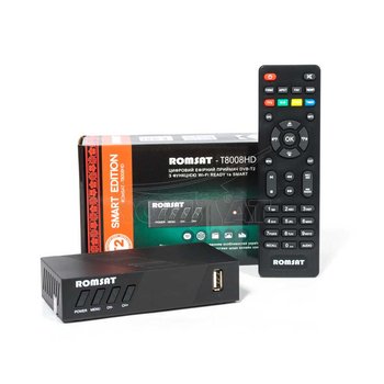 Ресивер Т2 Romsat T8008 HD Smart