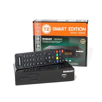 Ресивер Т2 Romsat T8030 HD Smart
