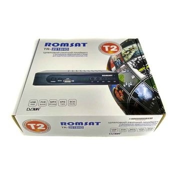 Ресивер Т2 Romsat TR-2018HD Ресивер Т2 Romsat TR-2018HD