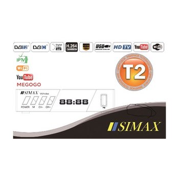 Ресивер Т2 Simax White
