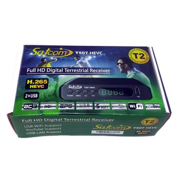 Ресивер Т2 Satcom T-507 T2 HEVC