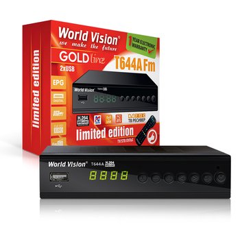 Ресивер Т2 World Vision T644A FM Ресивер Т2 World Vision T644A FM