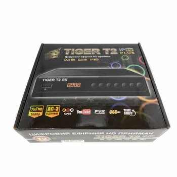 Ресивер Т2 Tiger T2 IPTV Plus Ресивер Т2 Tiger T2 IPTV Plus
